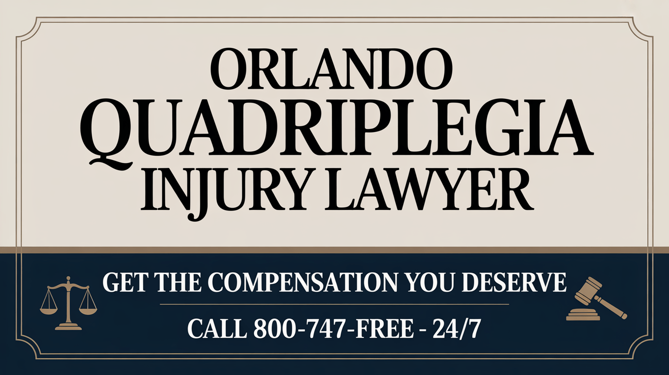 Abogado de lesiones por cuadriplejía en Orlando