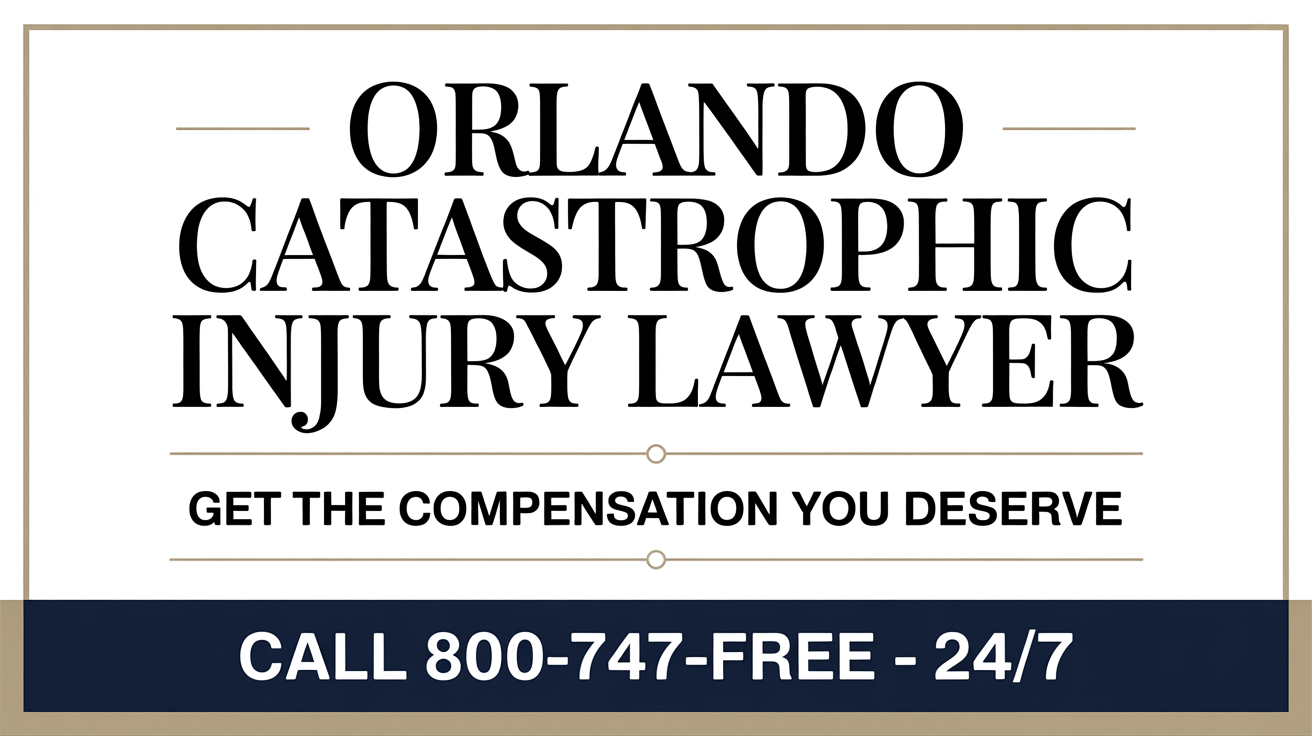 Orlando Catastrophic Injury Lawyer