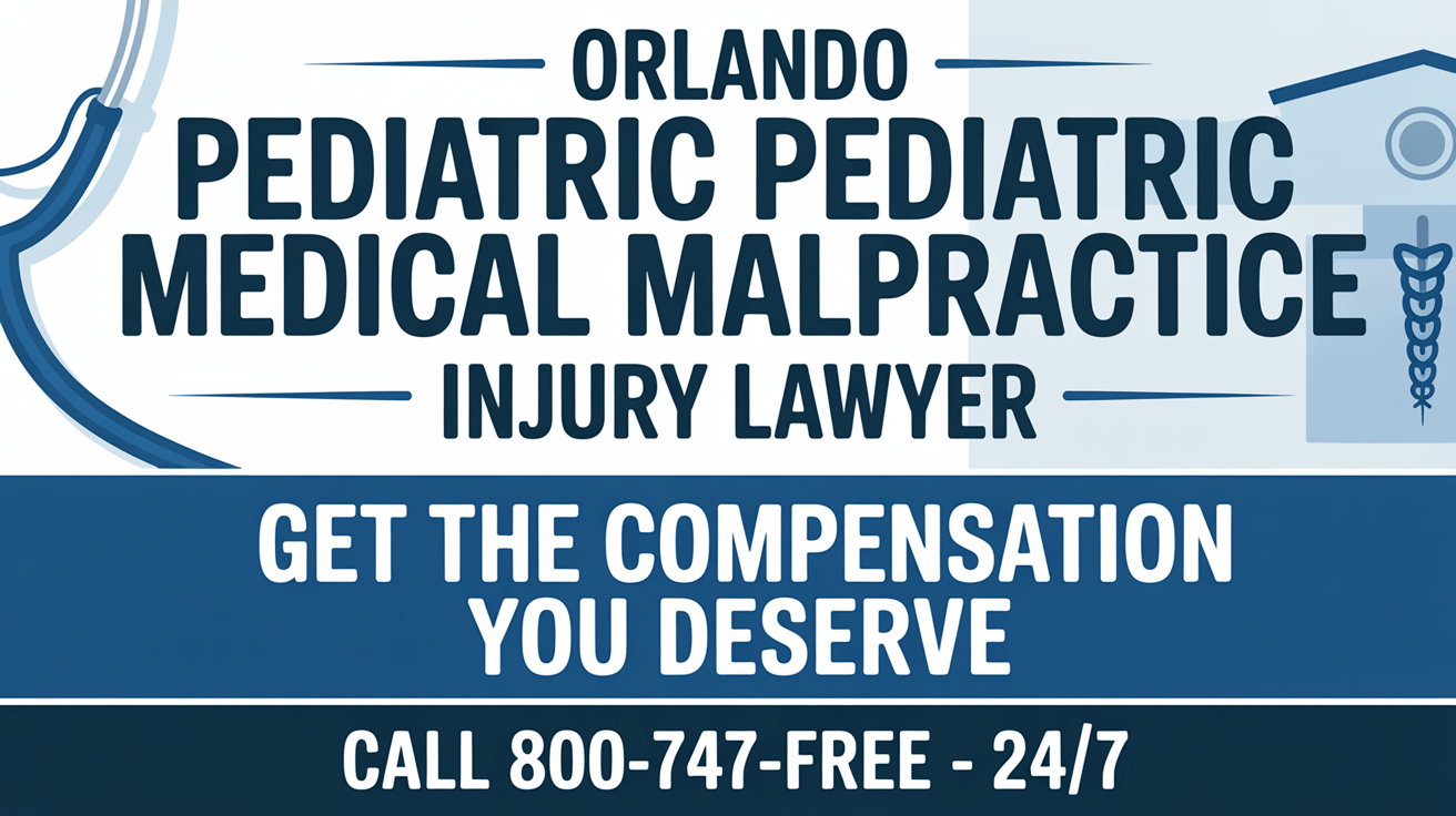 Abogado de Lesiones por Mala Práctica Médica Pediátrica en Orlando