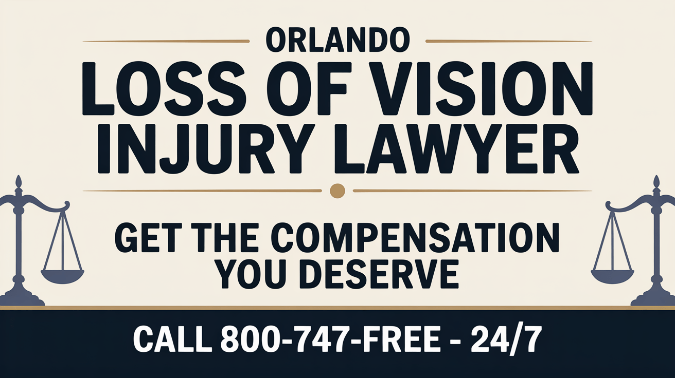 Abogado de Lesiones por Pérdida de Visión en Orlando
