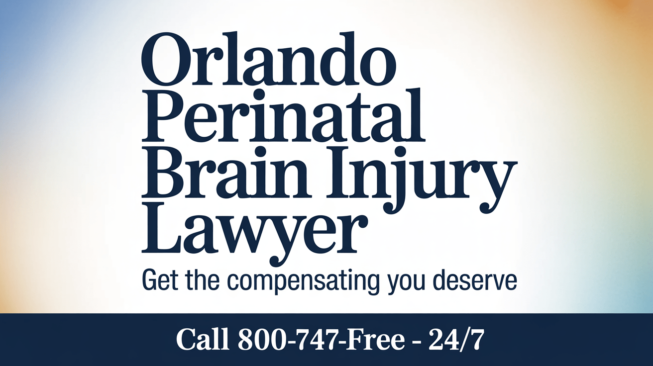 Abogado de Lesiones Cerebrales Perinatales en Orlando