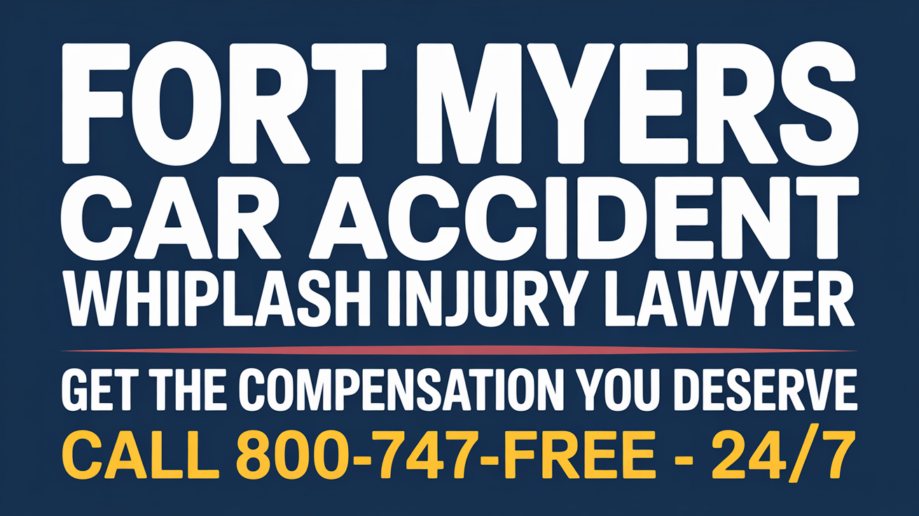 Fort Myers Car Accident Whiplash Injury Lawyer