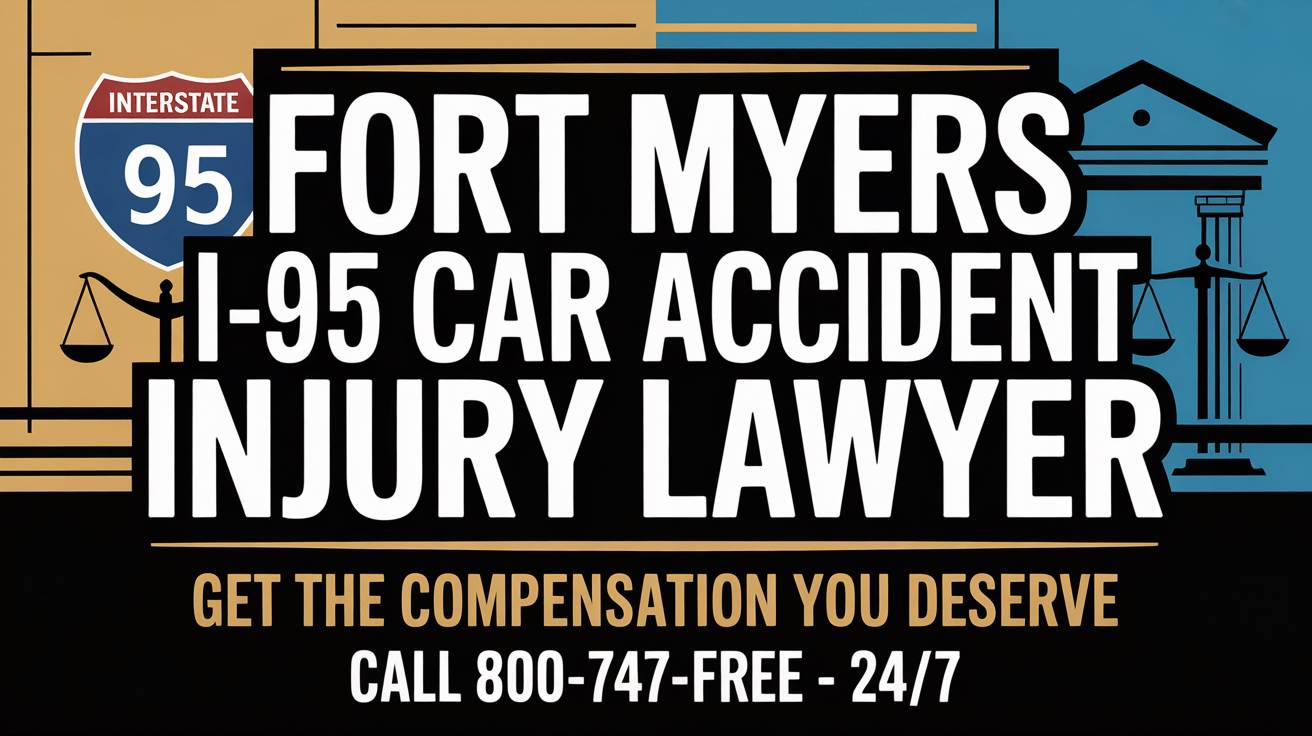 Abogado de lesiones por accidente de automóvil en Fort Myers I-95