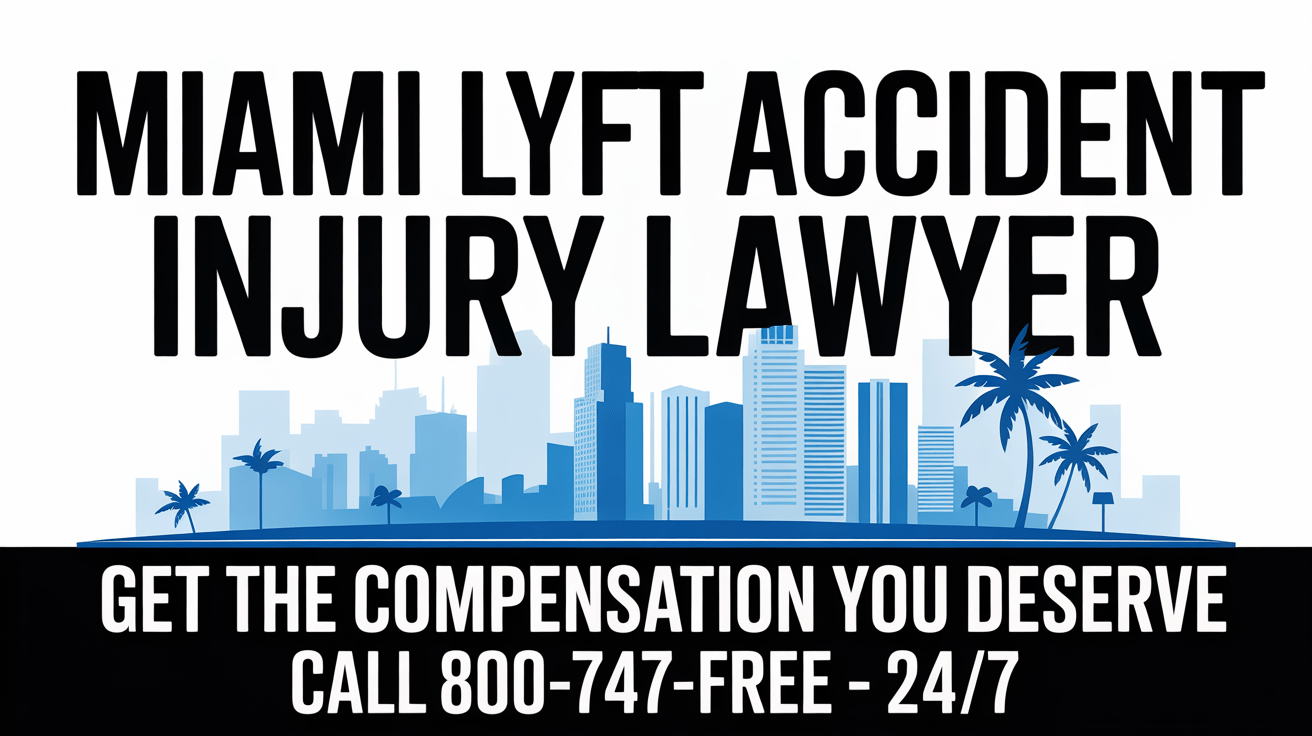 Abogado de Lesiones por Accidentes de Lyft en Miami