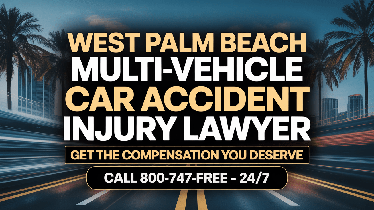 West Palm Beach Multi-Vehicle Car Accident Injury Lawyer