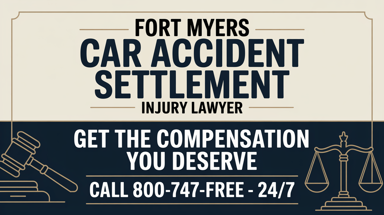 Fort Myers Car Accident Settlement Injury Lawyer