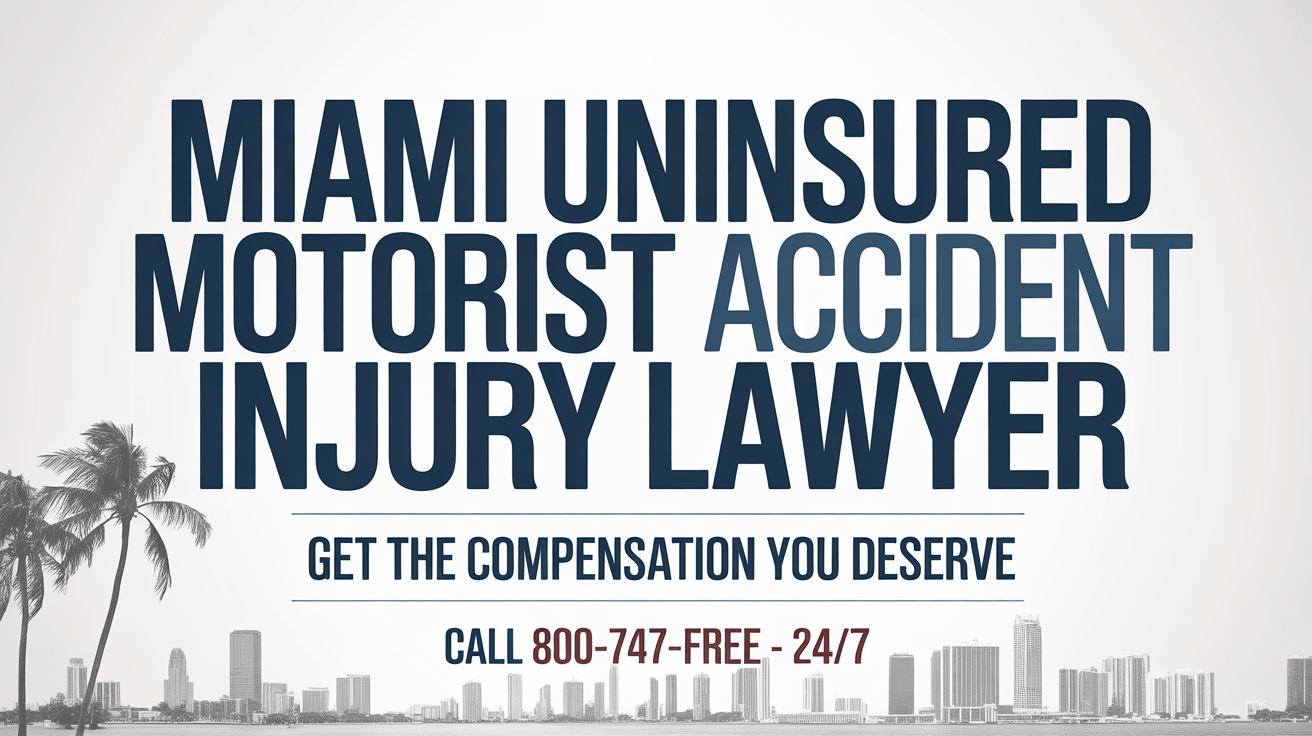 Miami Uninsured Motorist Accident Injury Lawyer