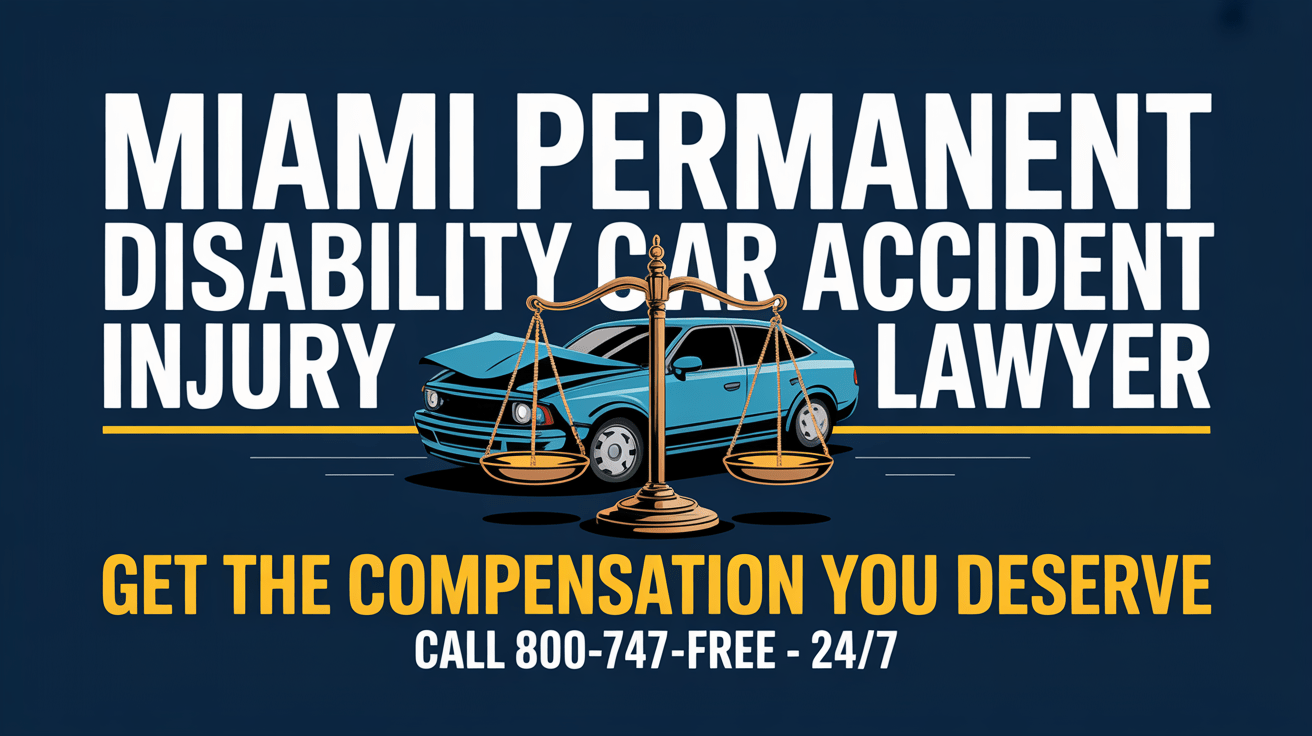 Abogado de accidentes automovilísticos con discapacidad permanente en Miami