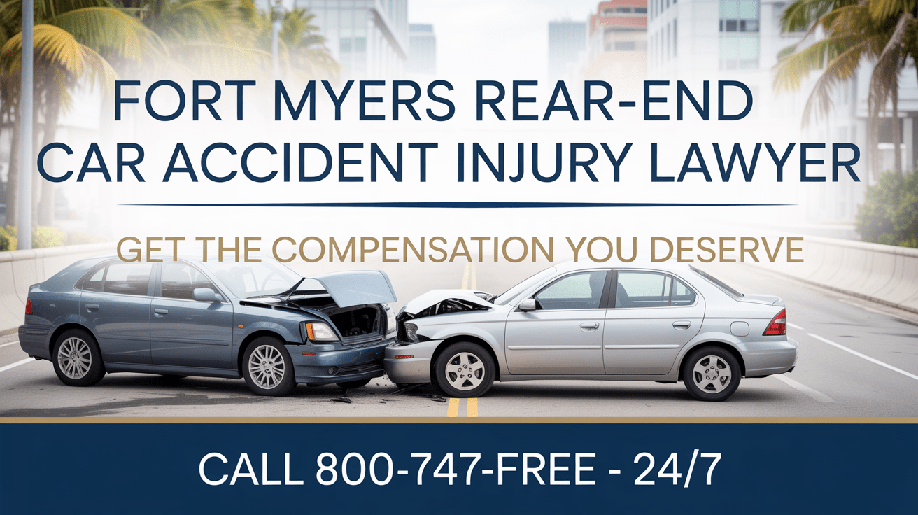 Abogado de lesiones por accidente de coche por alcance en Miami