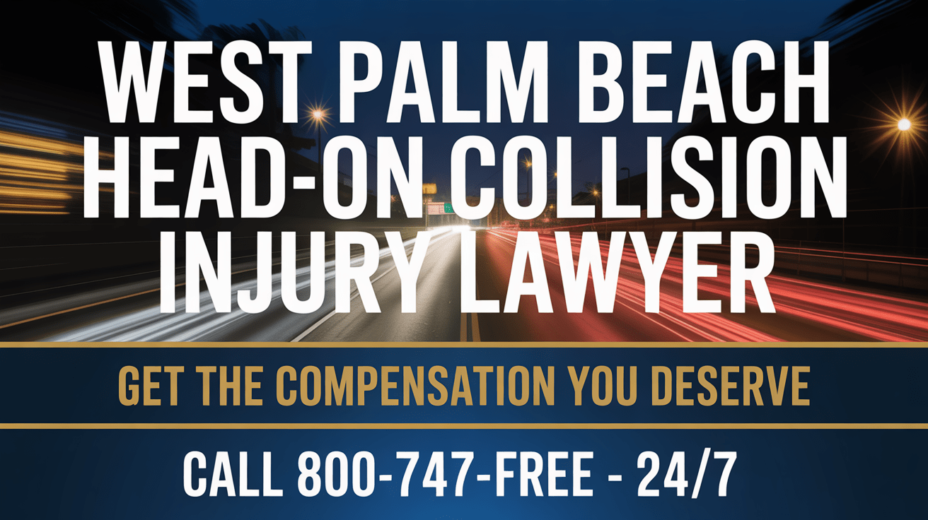 West Palm Beach Head-On Collision Injury Lawyer