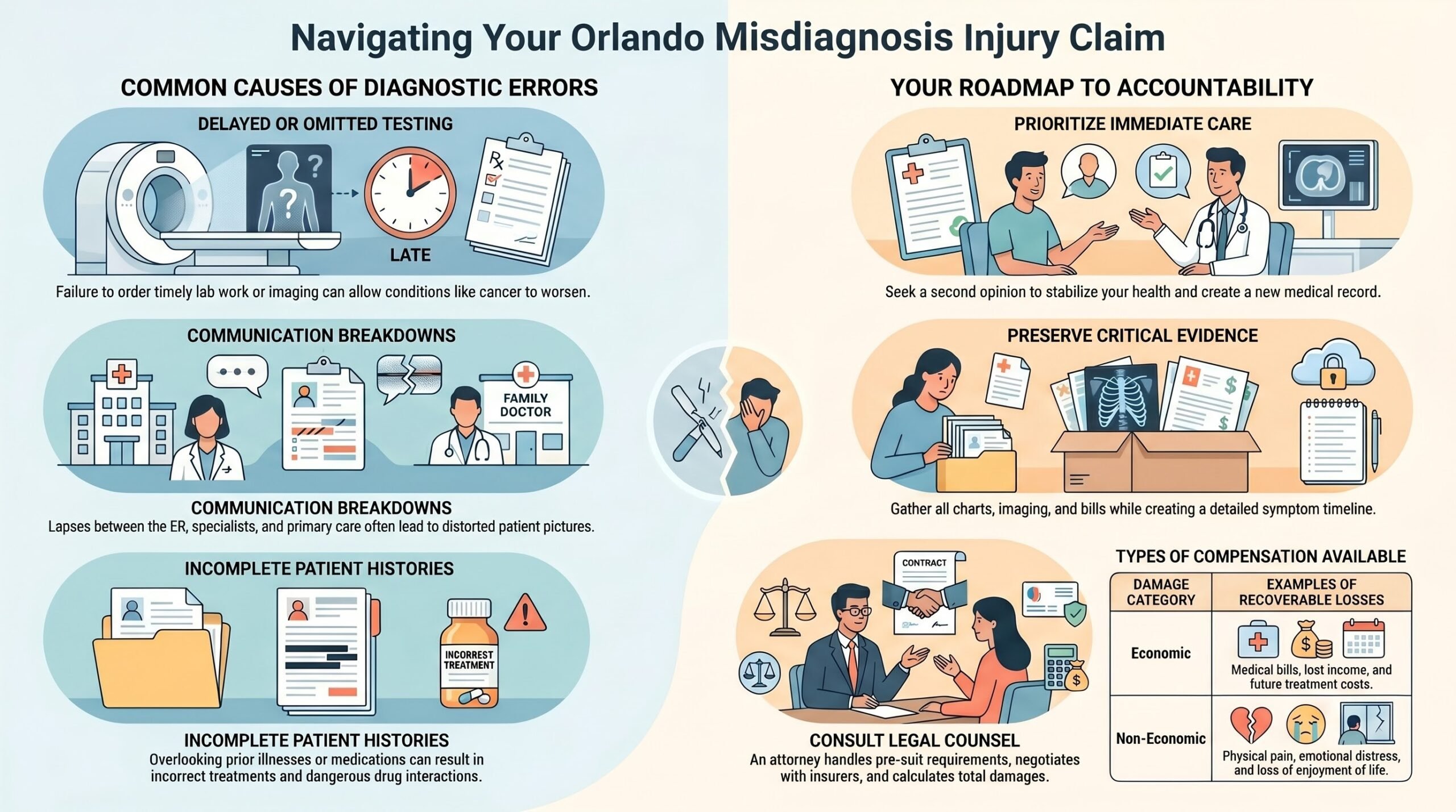 Orlando Misdiagnosis Injury Lawyer