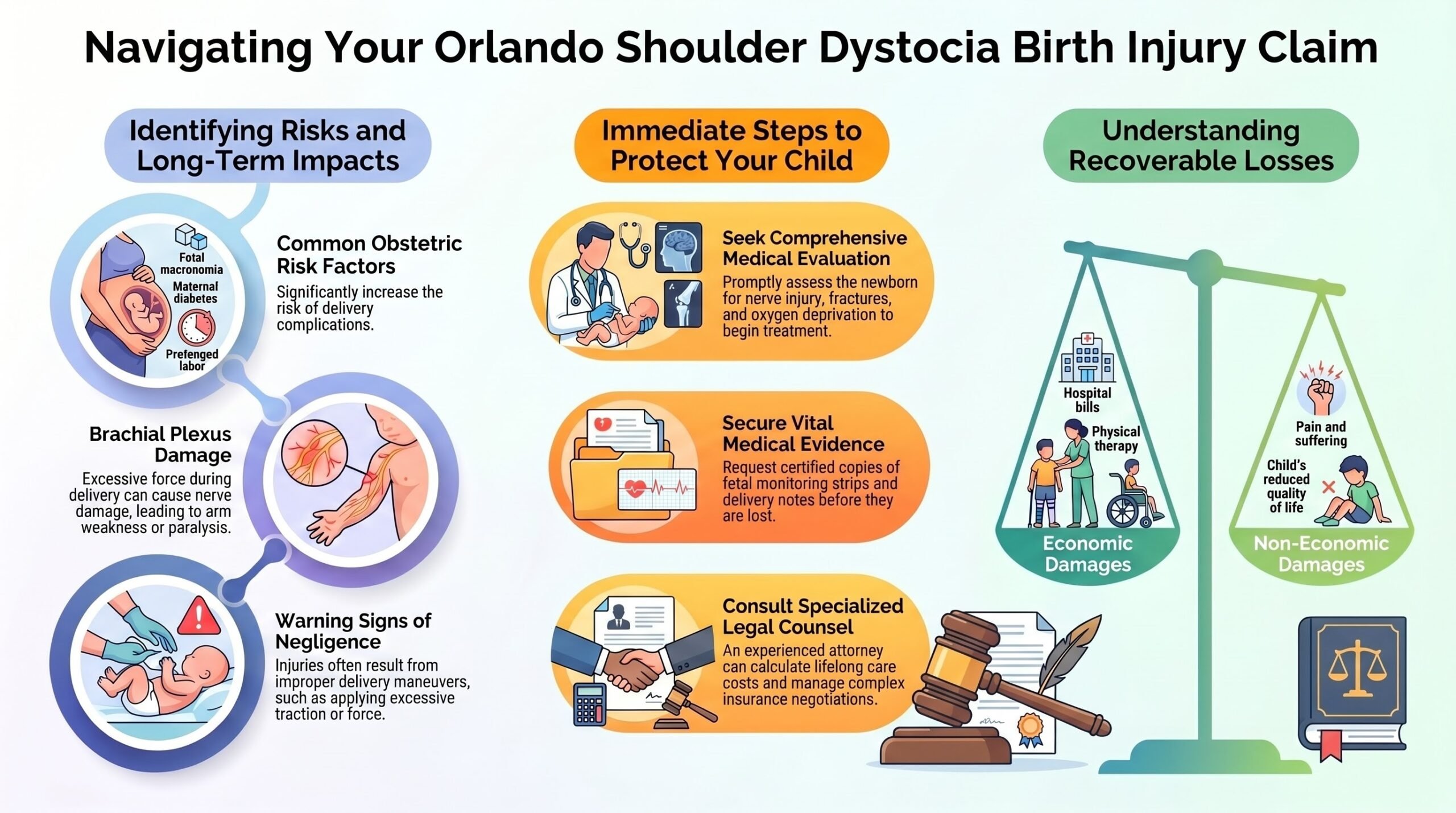 Abogado de Lesiones por Distocia de Hombro en Orlando
