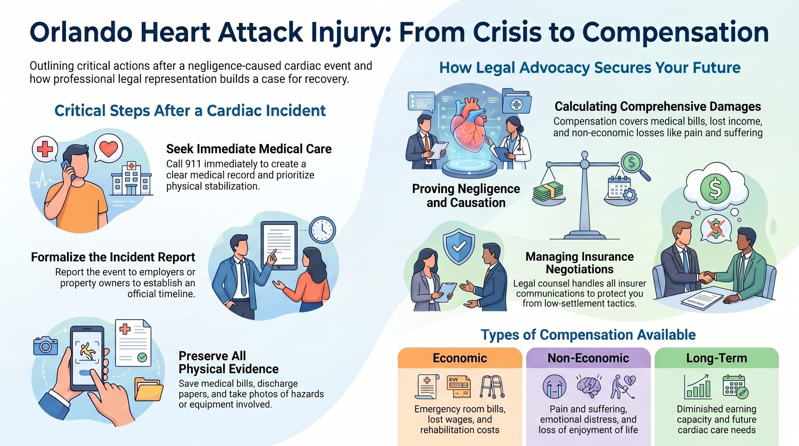 Orlando Heart Attack Injury Guide