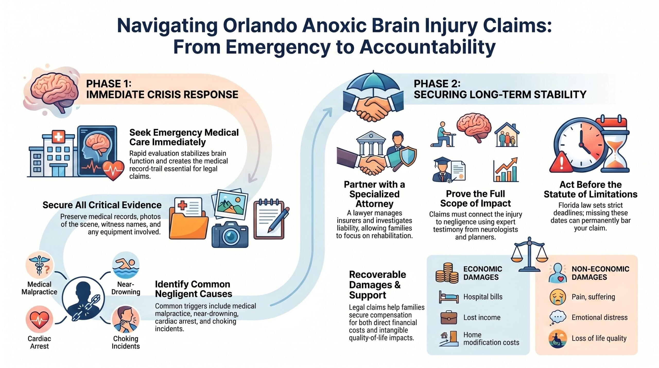Abogado de Lesiones Cerebrales Anóxicas en Orlando