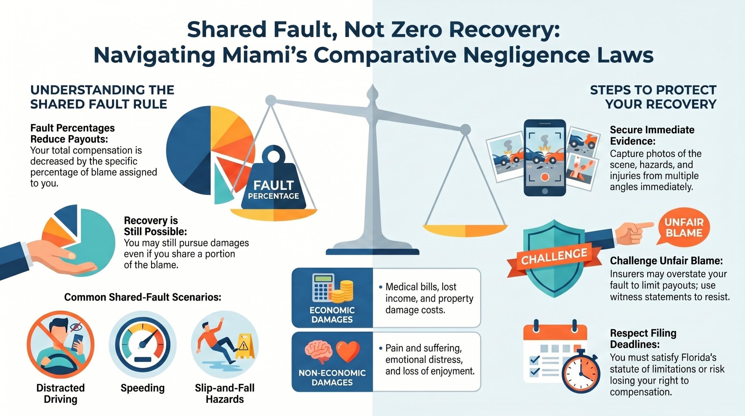 Abogado de Lesiones por Negligencia Comparativa en Miami