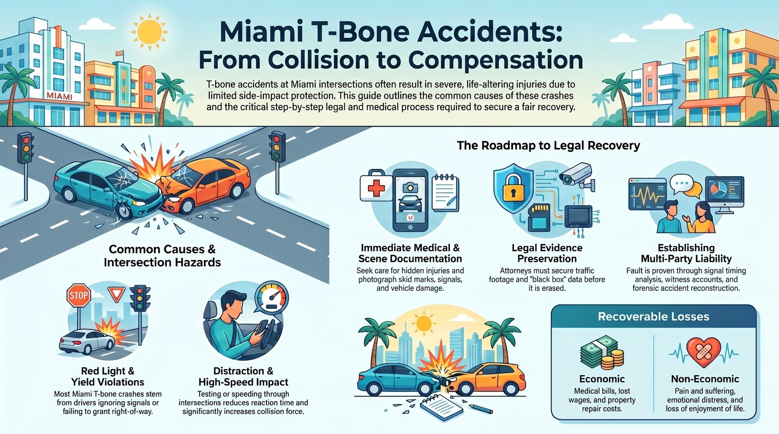 Guía de Recuperación de Accidentes en Miami