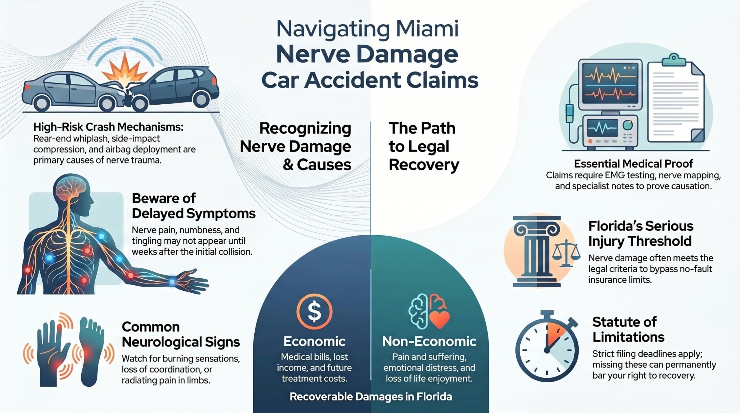 Miami Nerve Damage Car Accident Injury Lawyer