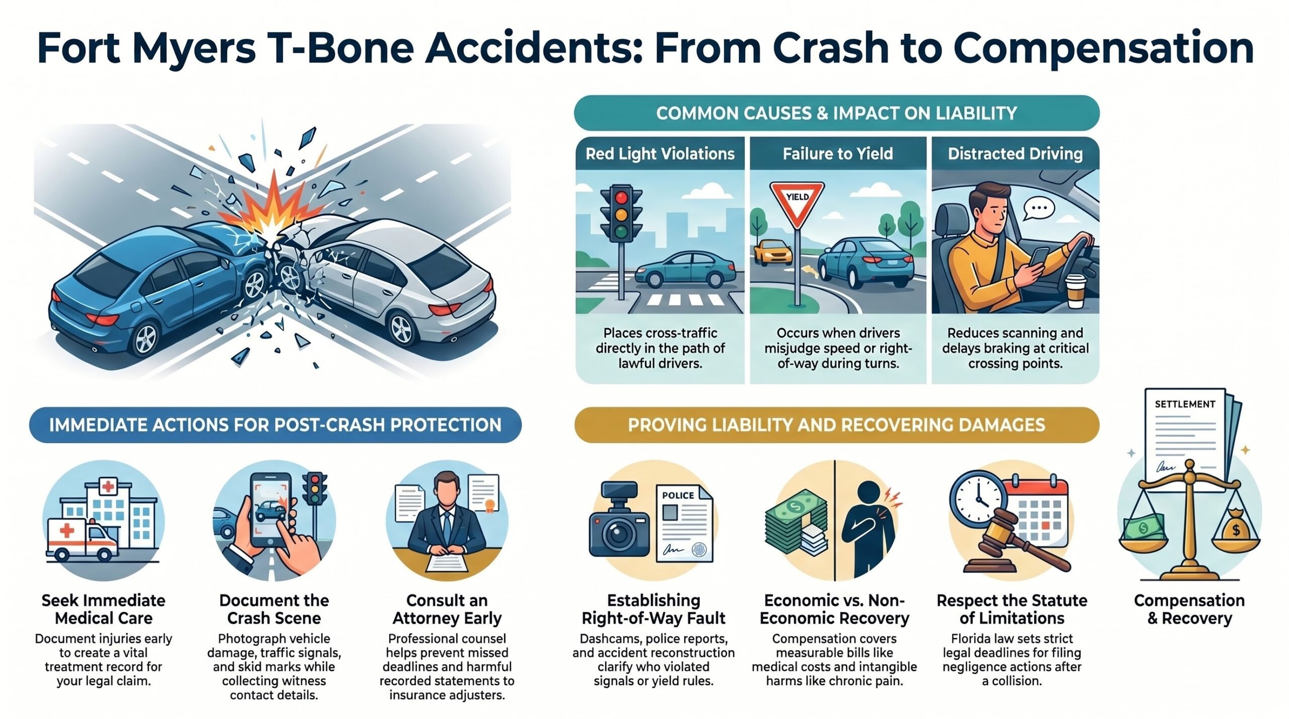 Guía de Recuperación de Accidentes T-Bone
