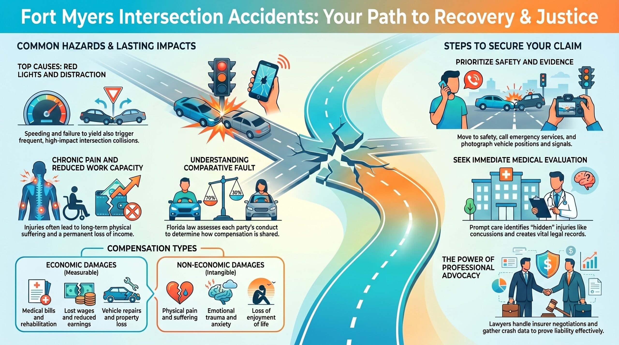 Guía de Recuperación de Accidentes de Fort Myers