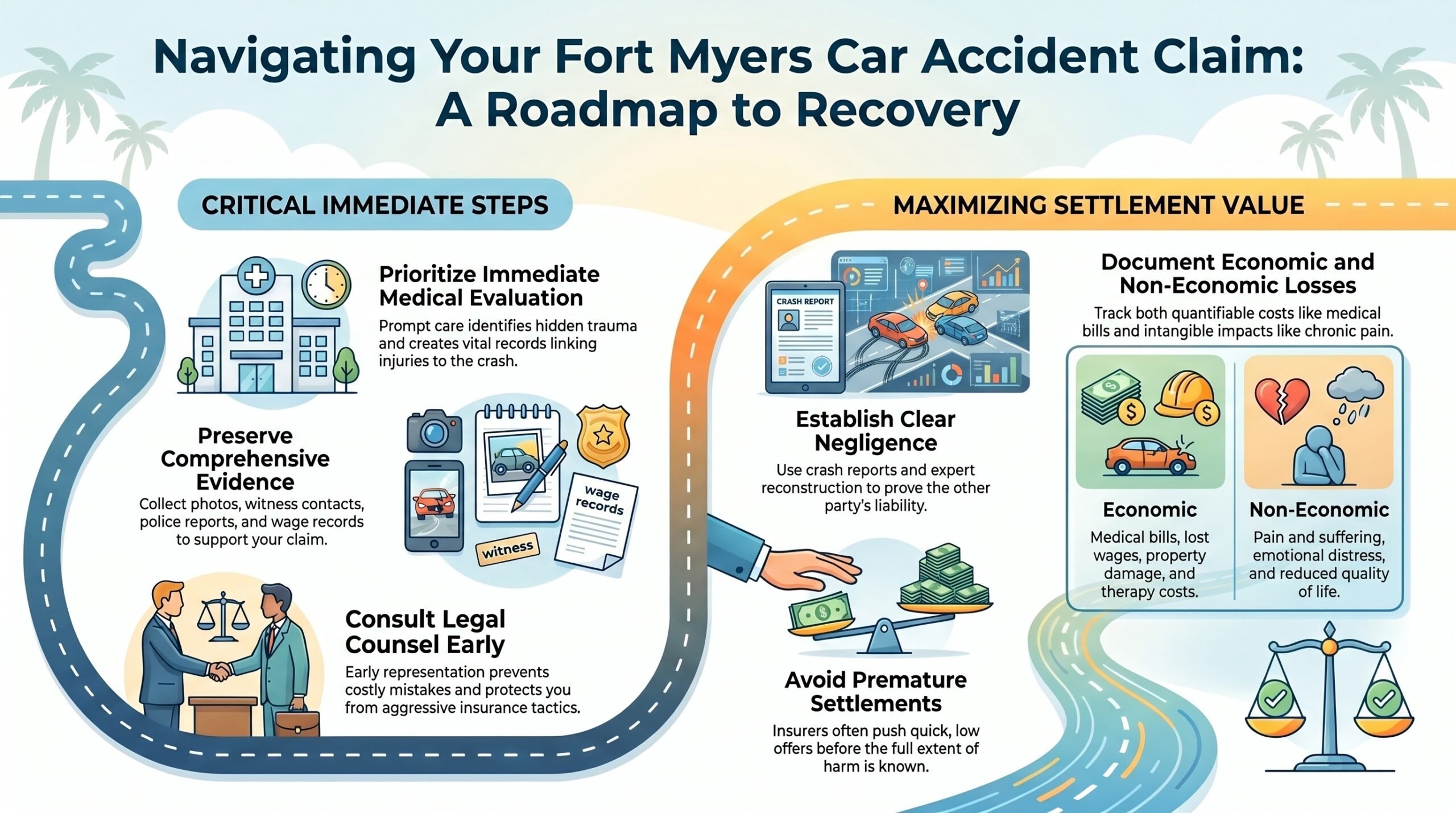 Fort Myers Car Accident Settlement Injury Lawyer