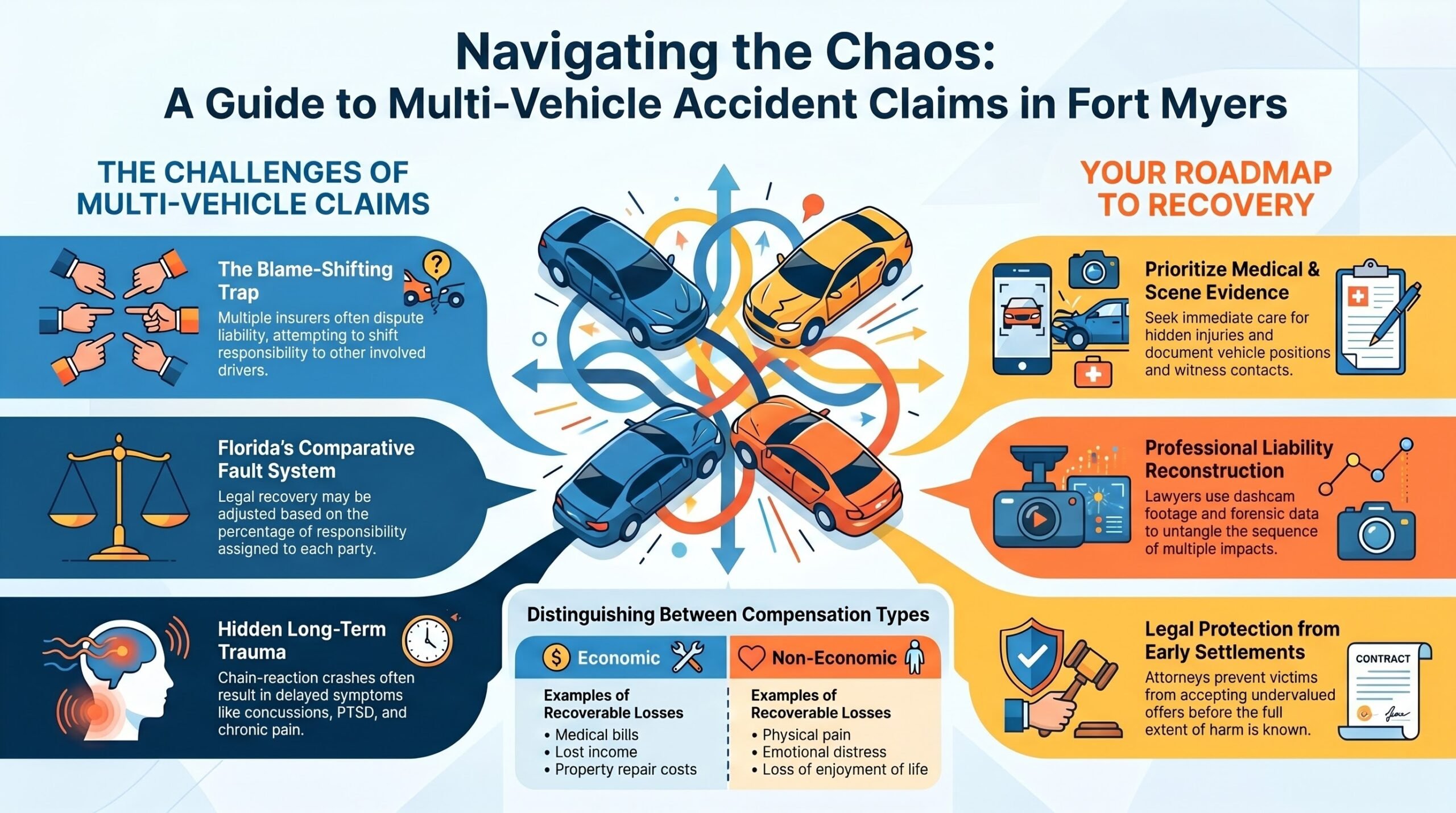Multi-Vehicle Accident Claim Guide