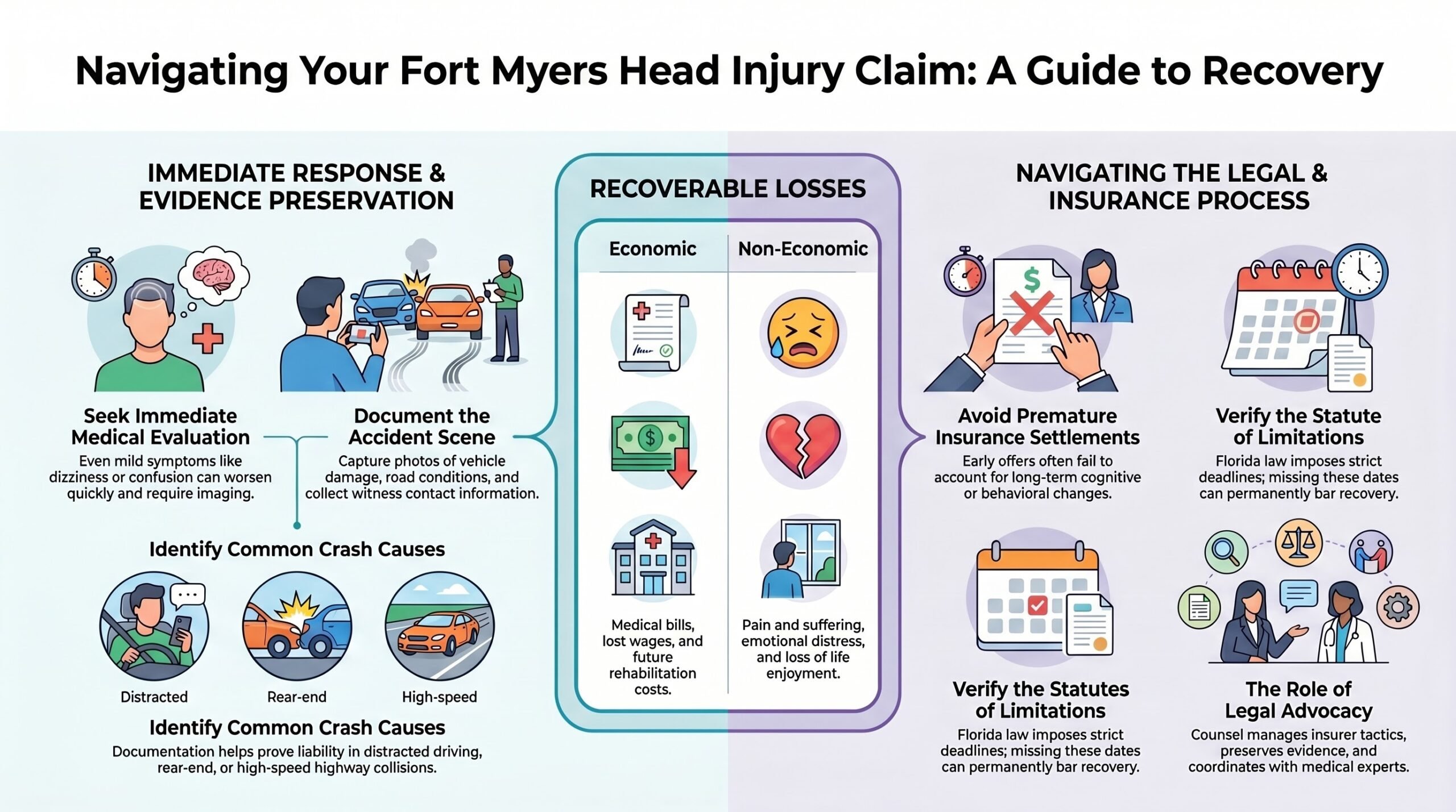 Fort Myers Car Accident Head Injury Lawyer