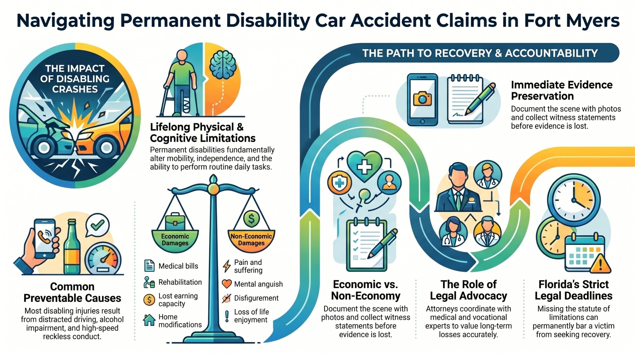 Fort Myers Permanent Disability Car Accident Injury Lawyer
