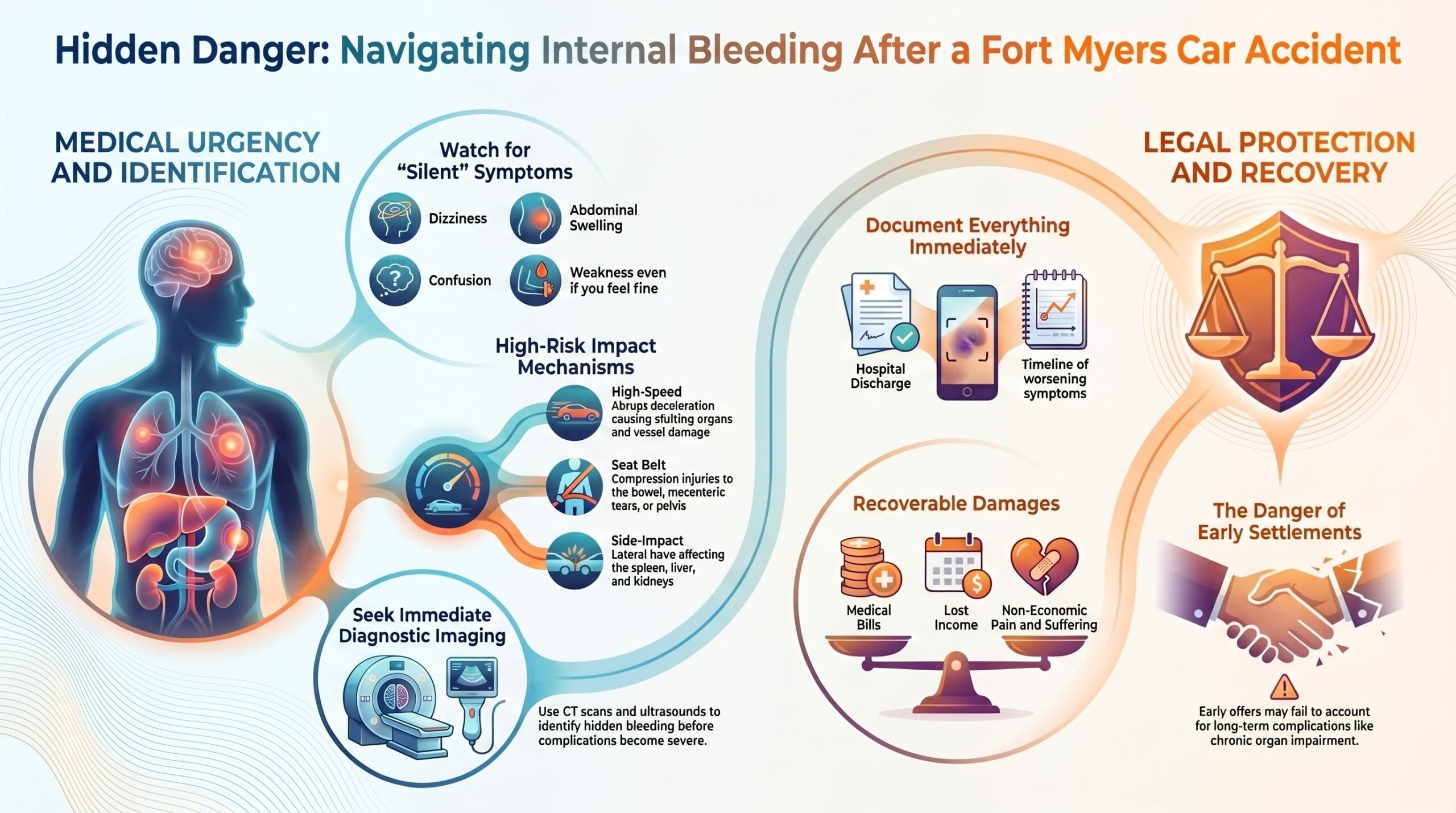 Fort Myers Internal Bleeding Car Accident Injury Lawyer