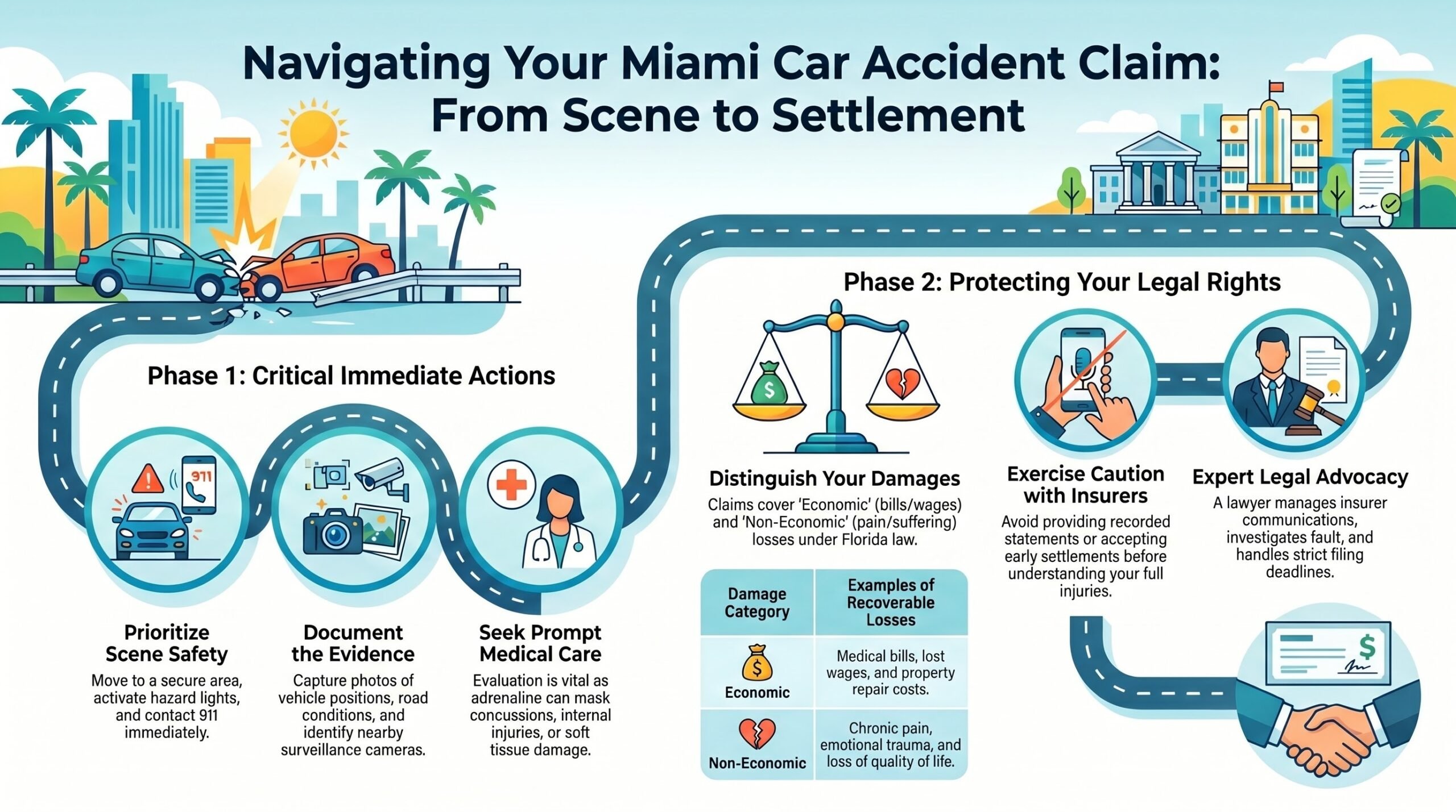 Abogado de Lesiones por Accidentes de Auto en Miami