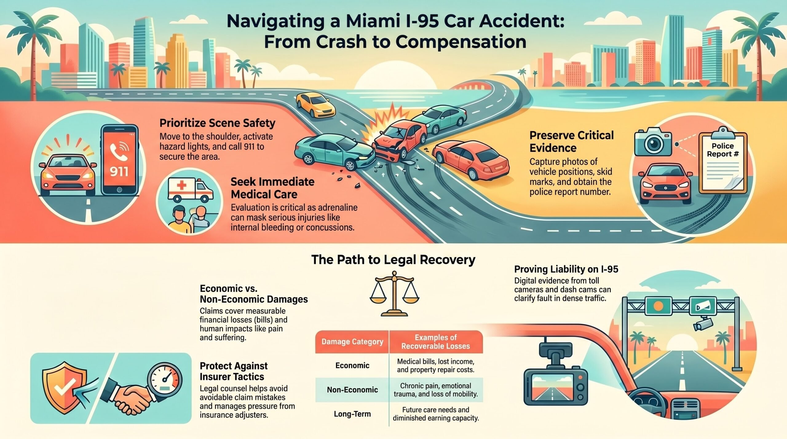 Miami I-95 Car Accident Injury Lawyer