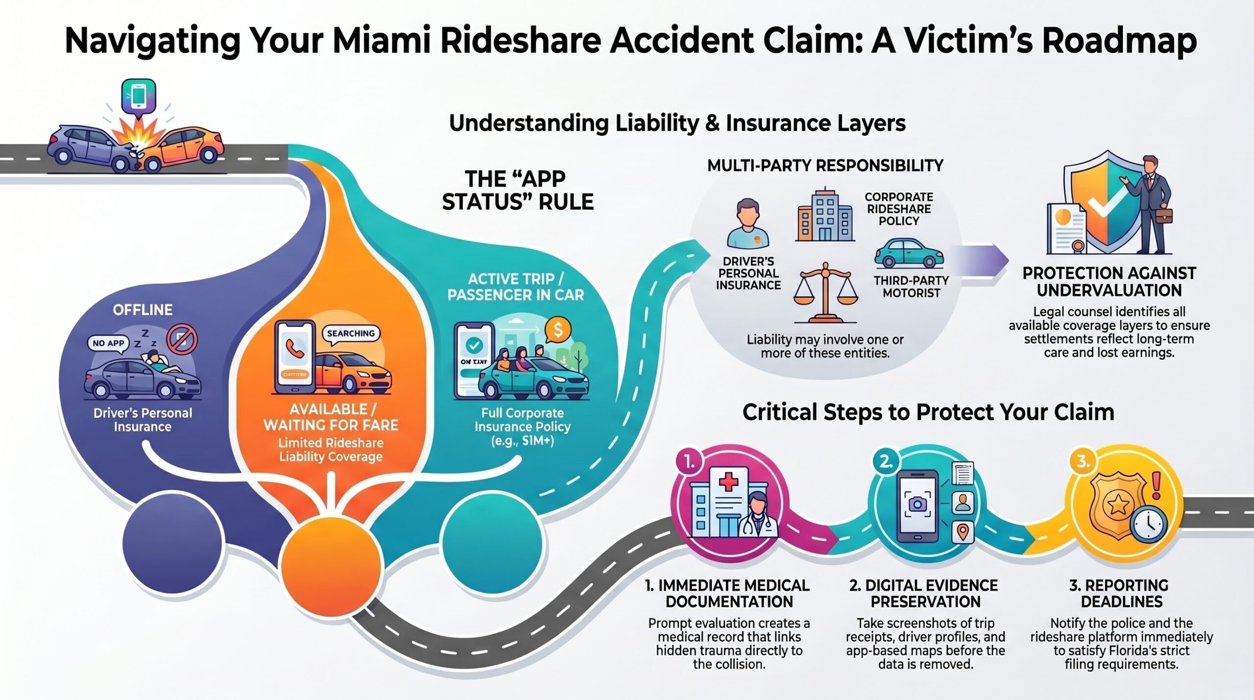Abogado de Lesiones por Accidentes de Rideshare en Miami