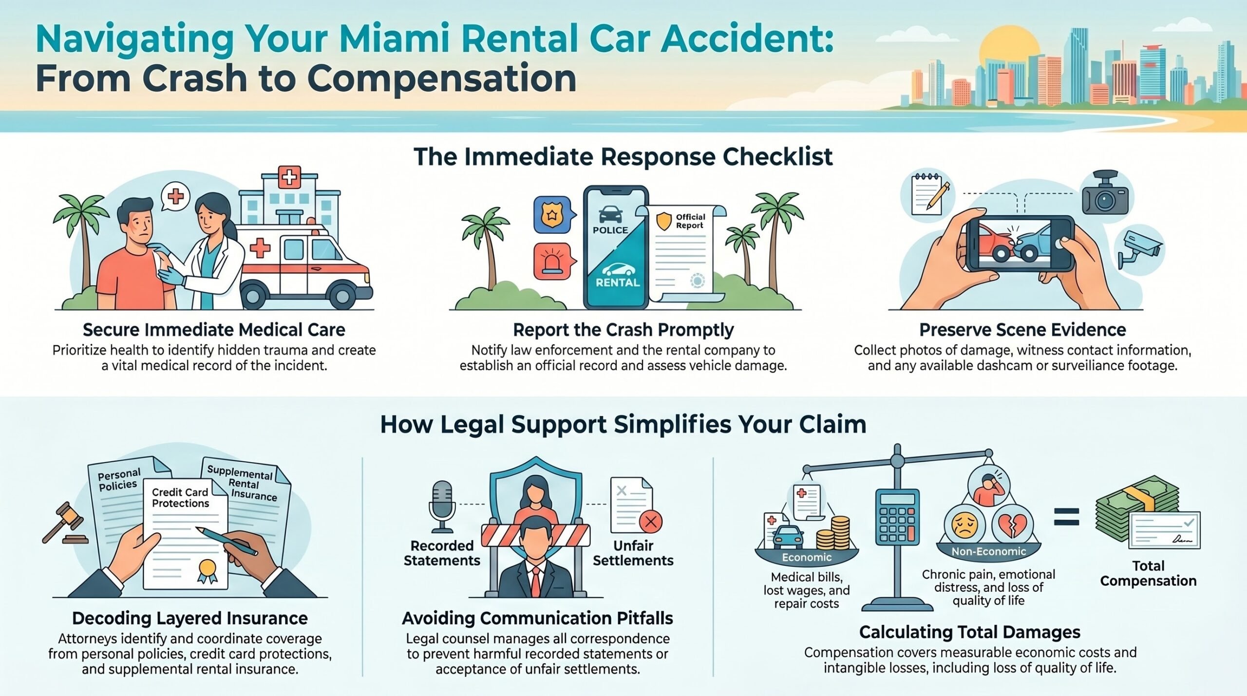 Miami Rental Car Accident Injury Lawyer