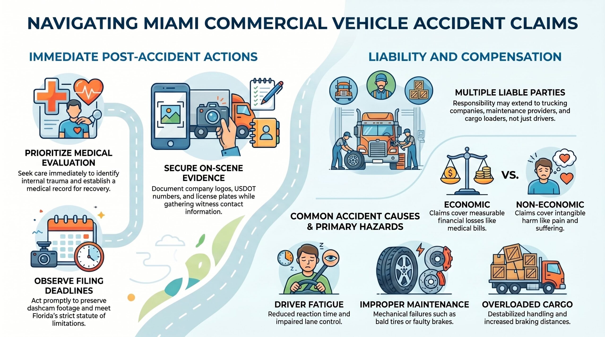 Miami Commercial Vehicle Accident Injury Lawyer