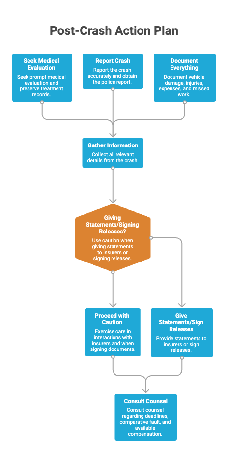 Post-Crash Action Plan