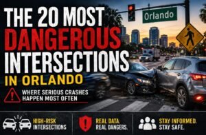 The 20 Deadliest Intersections in Orlando According to Crash Data