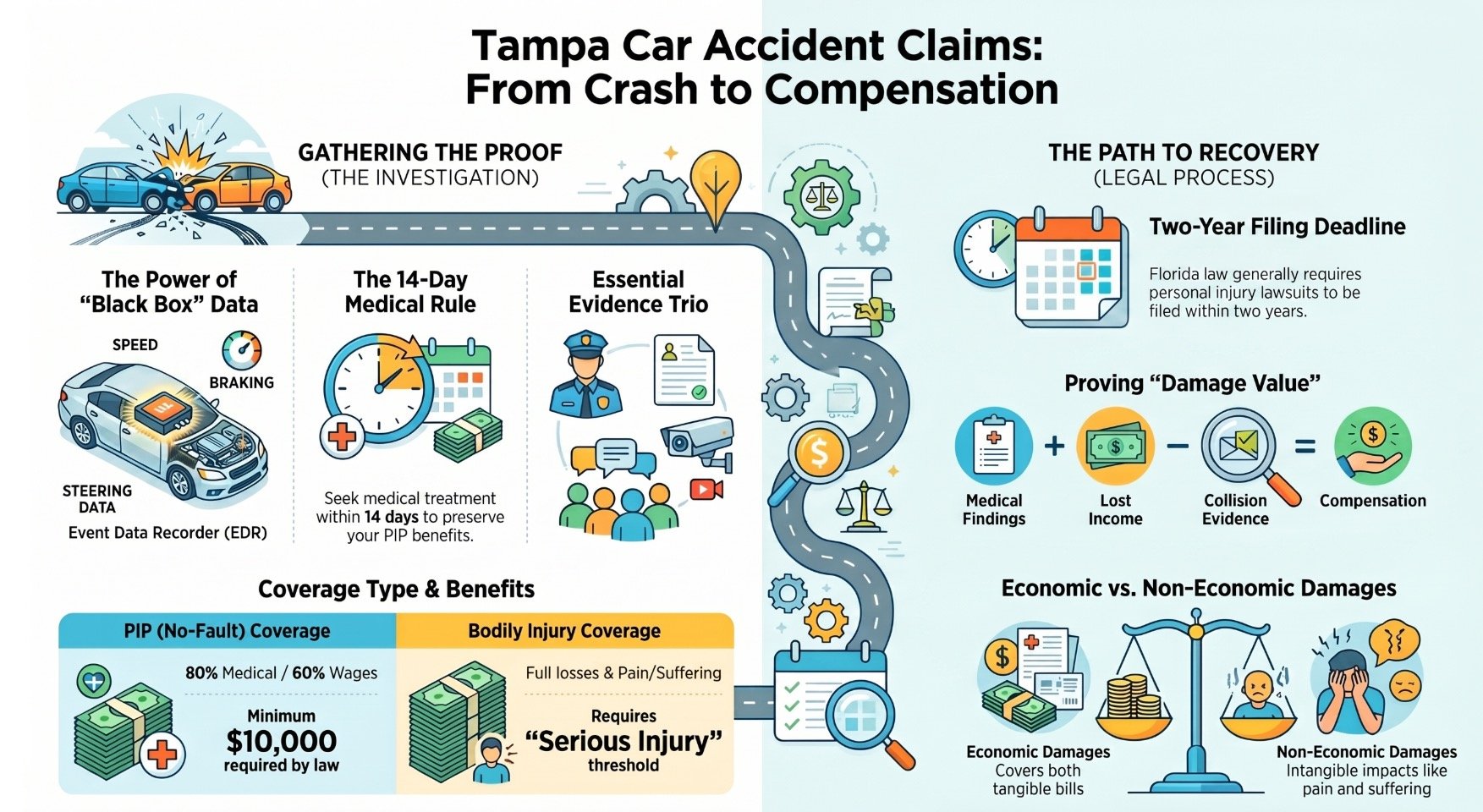 Tampa Car Accident Investigation Injury Lawyer