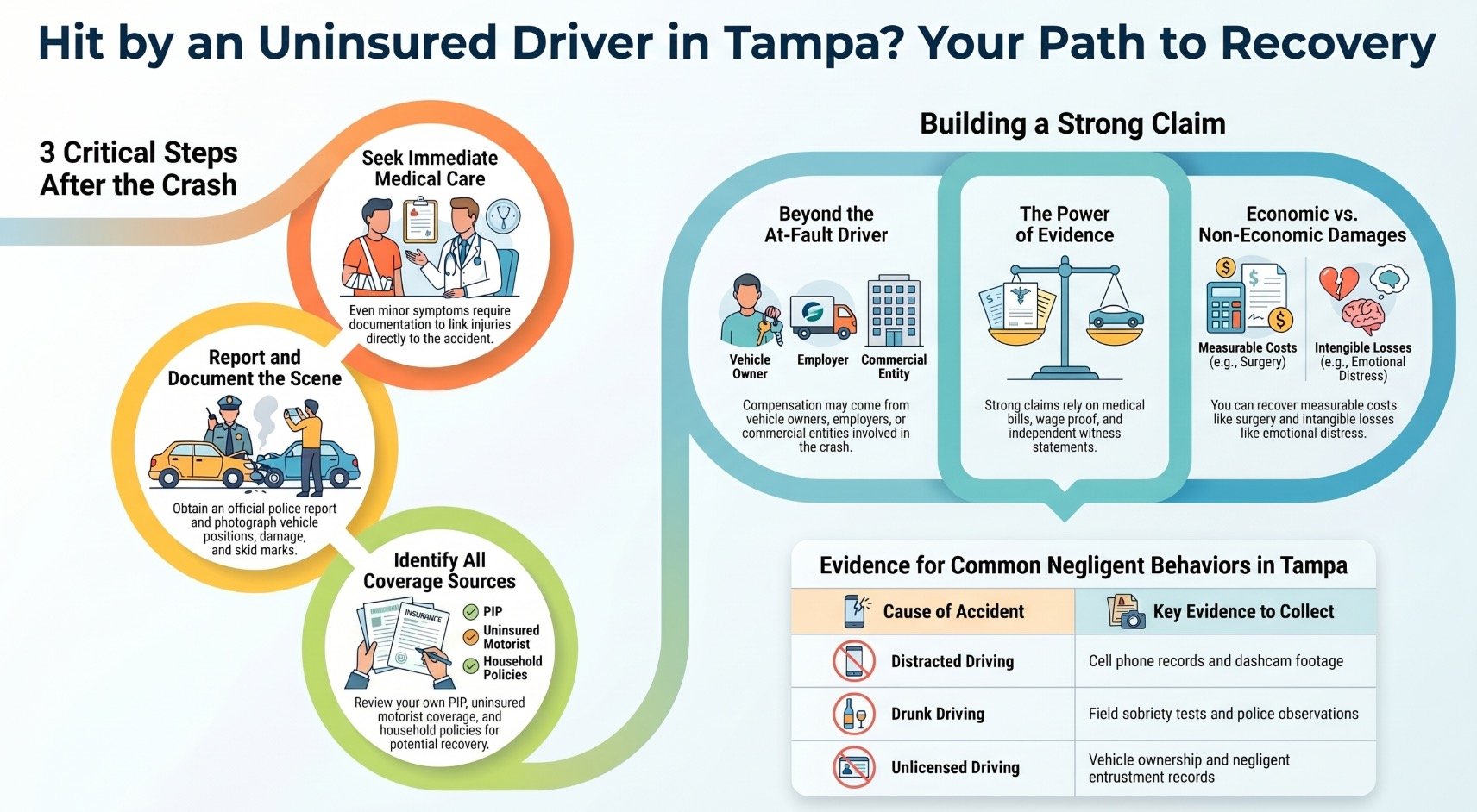 Tampa No Insurance Car Accident Injury Lawyer