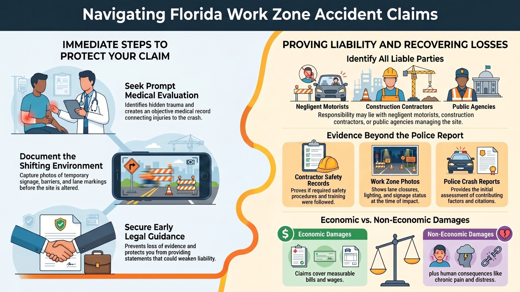 Abogado de Lesiones por Accidentes en Zonas de Trabajo en Florida