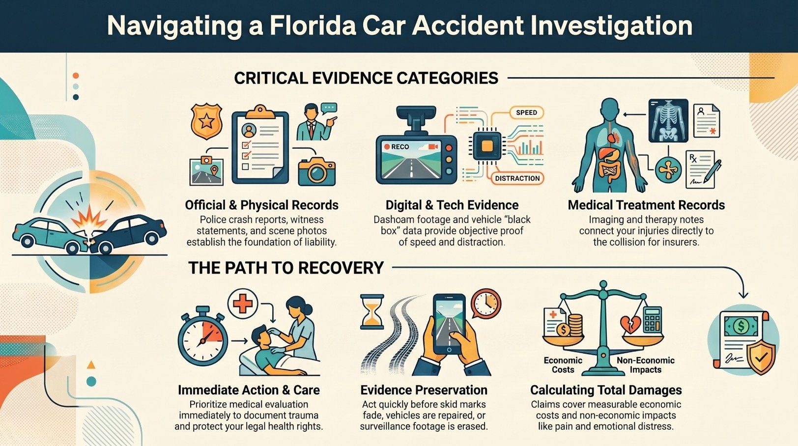 Florida Car Accident Investigation Injury Lawyer