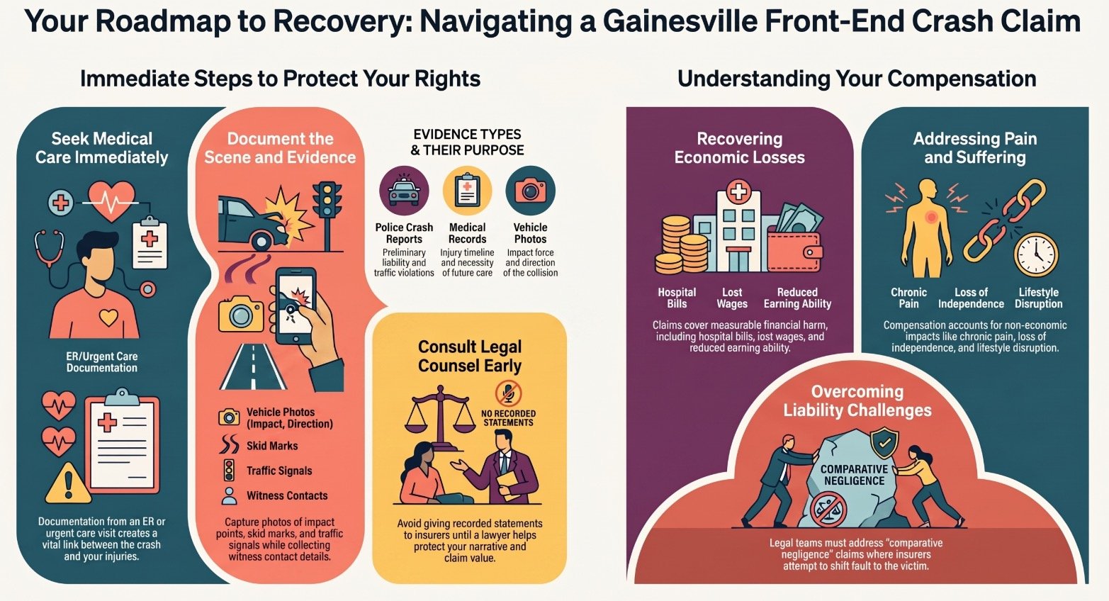 Gainesville Front End Crash Injury Lawyer