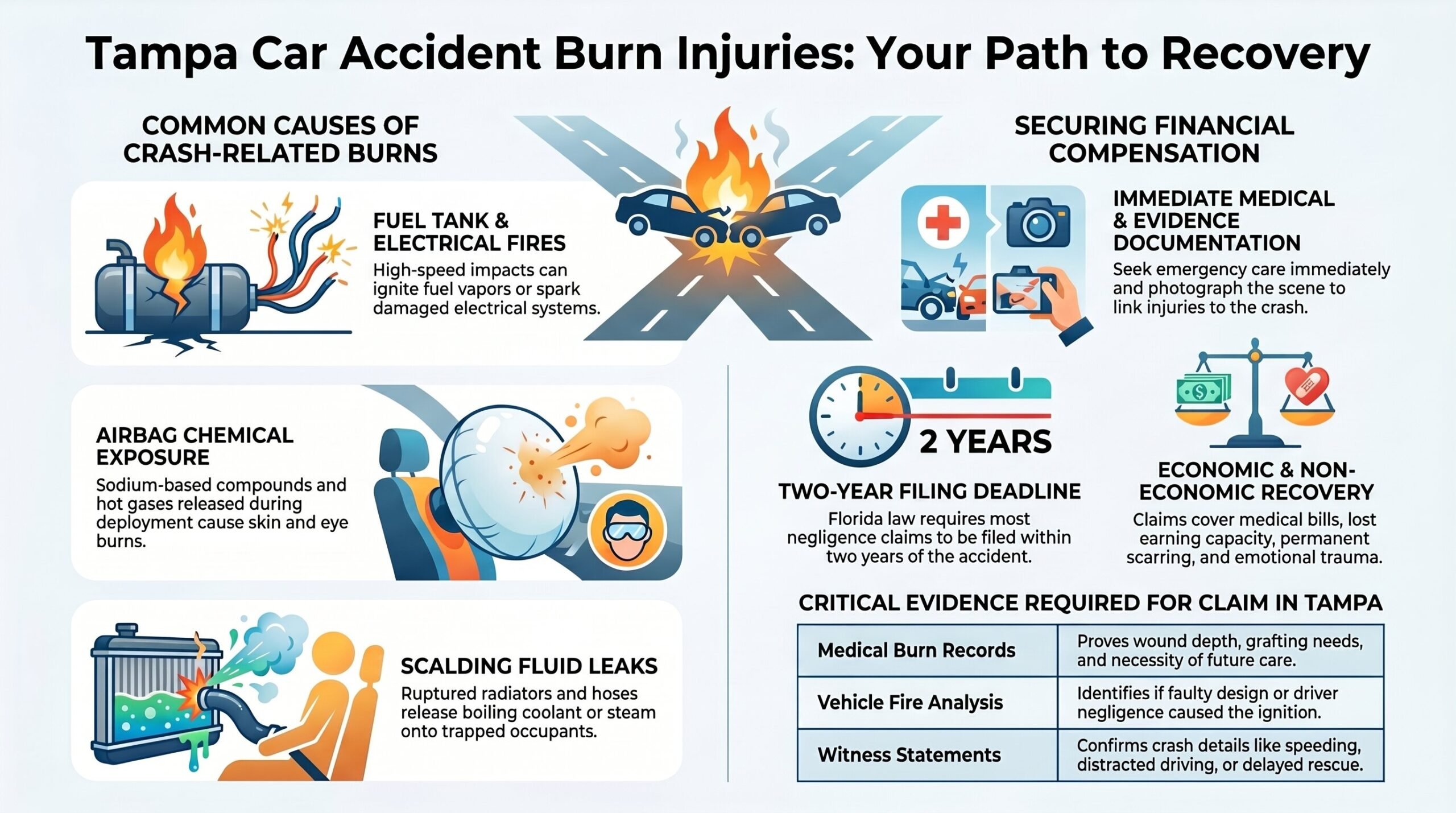 Car Accident Burn Recovery Guide