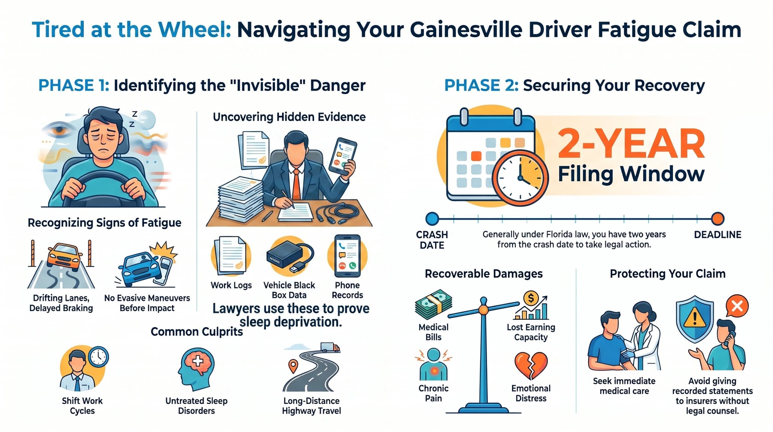 Driver Fatigue Legal Claim Guide