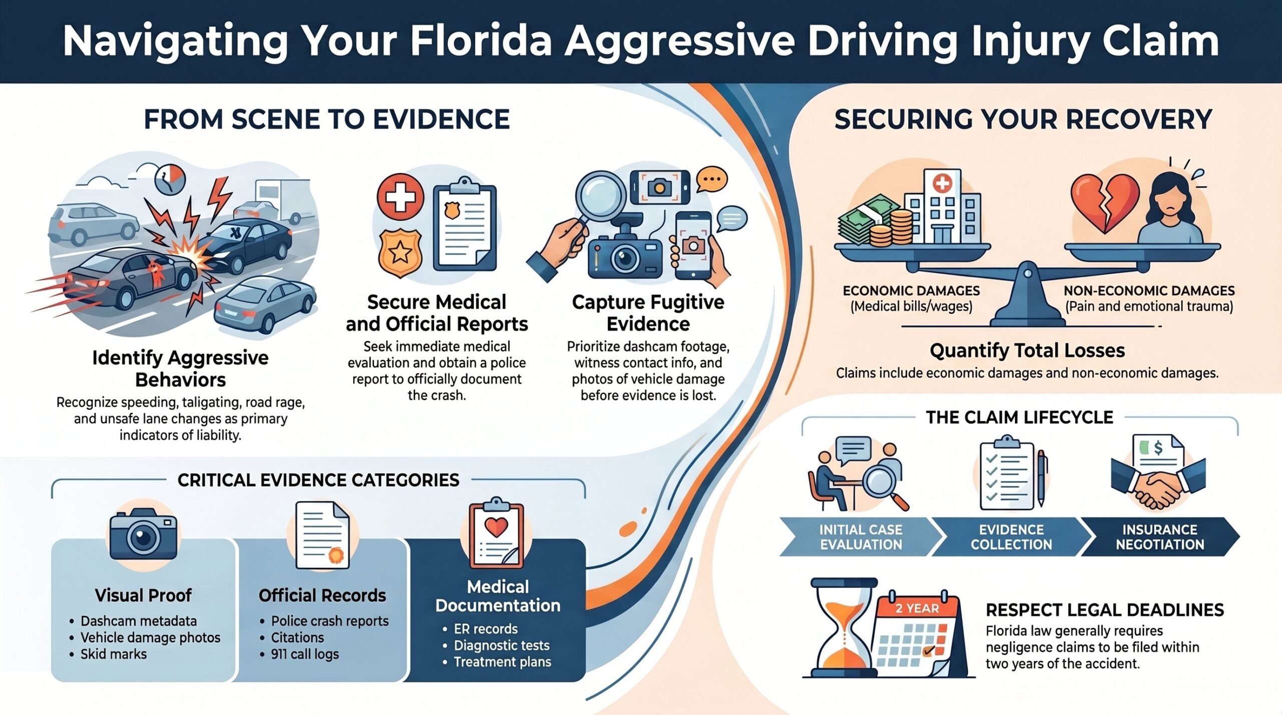 Florida Aggressive Driving Injury Guide