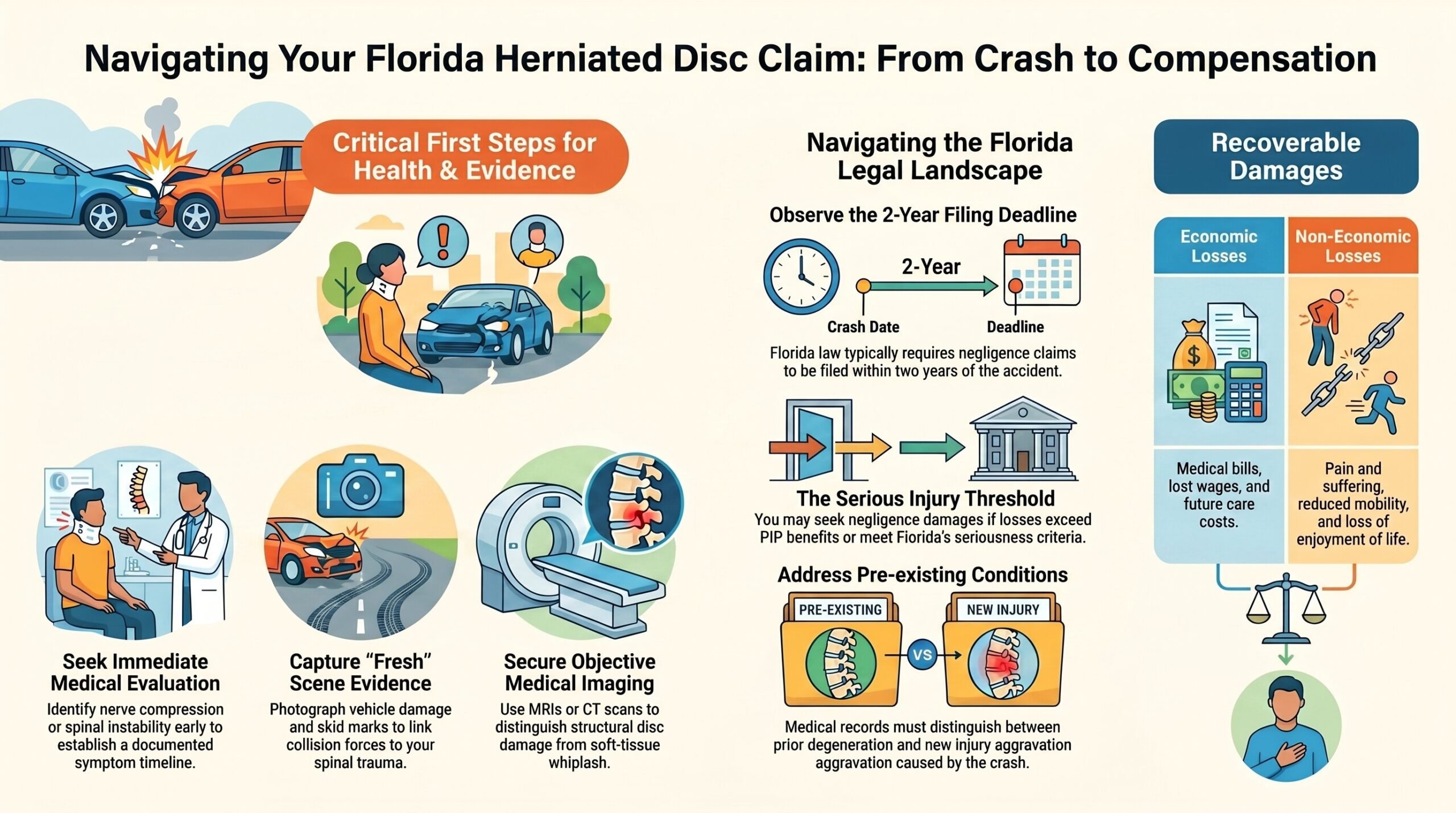 Florida Herniated Disc Claim Guide