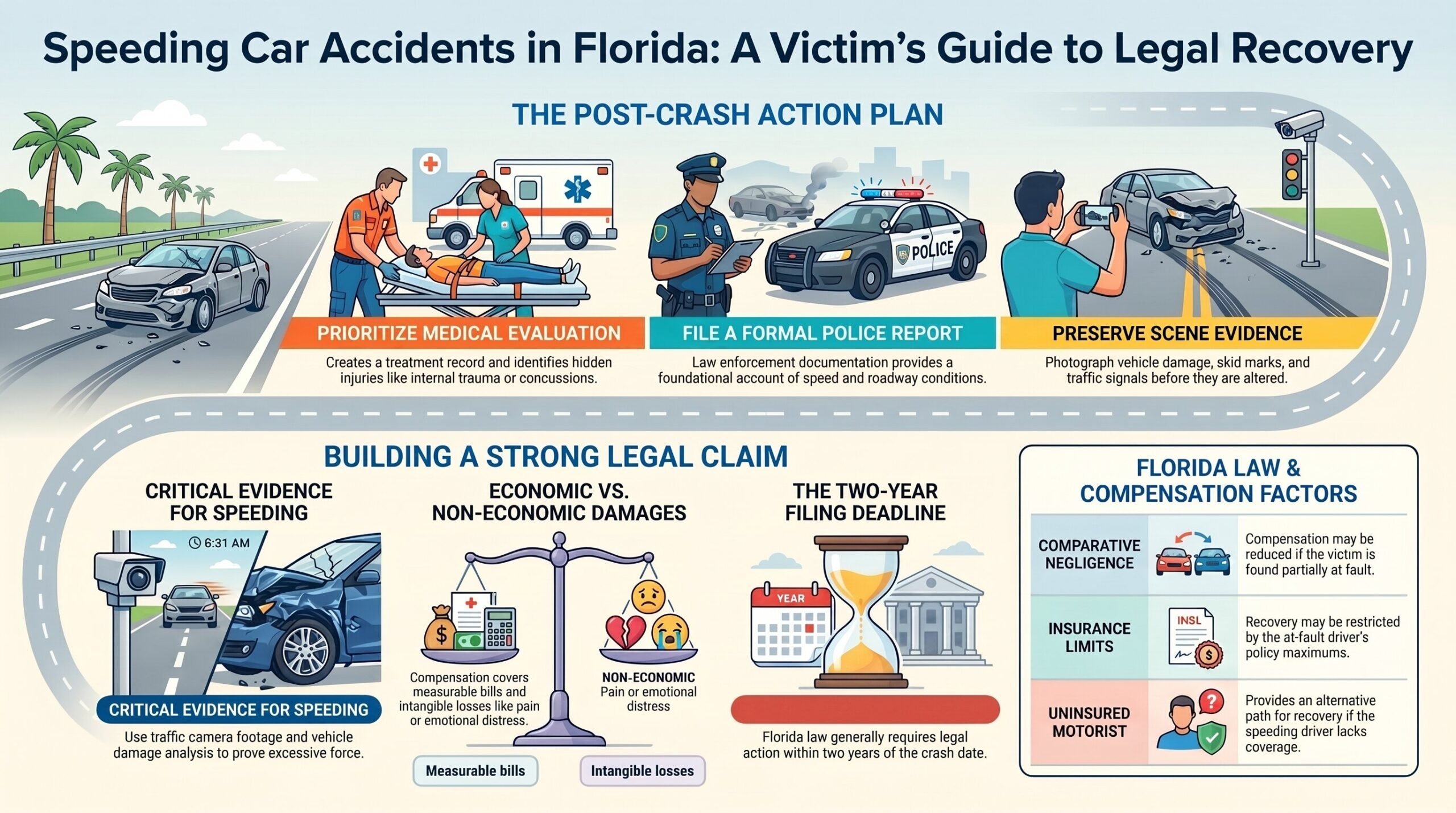 Florida Speeding Accident Legal Guide