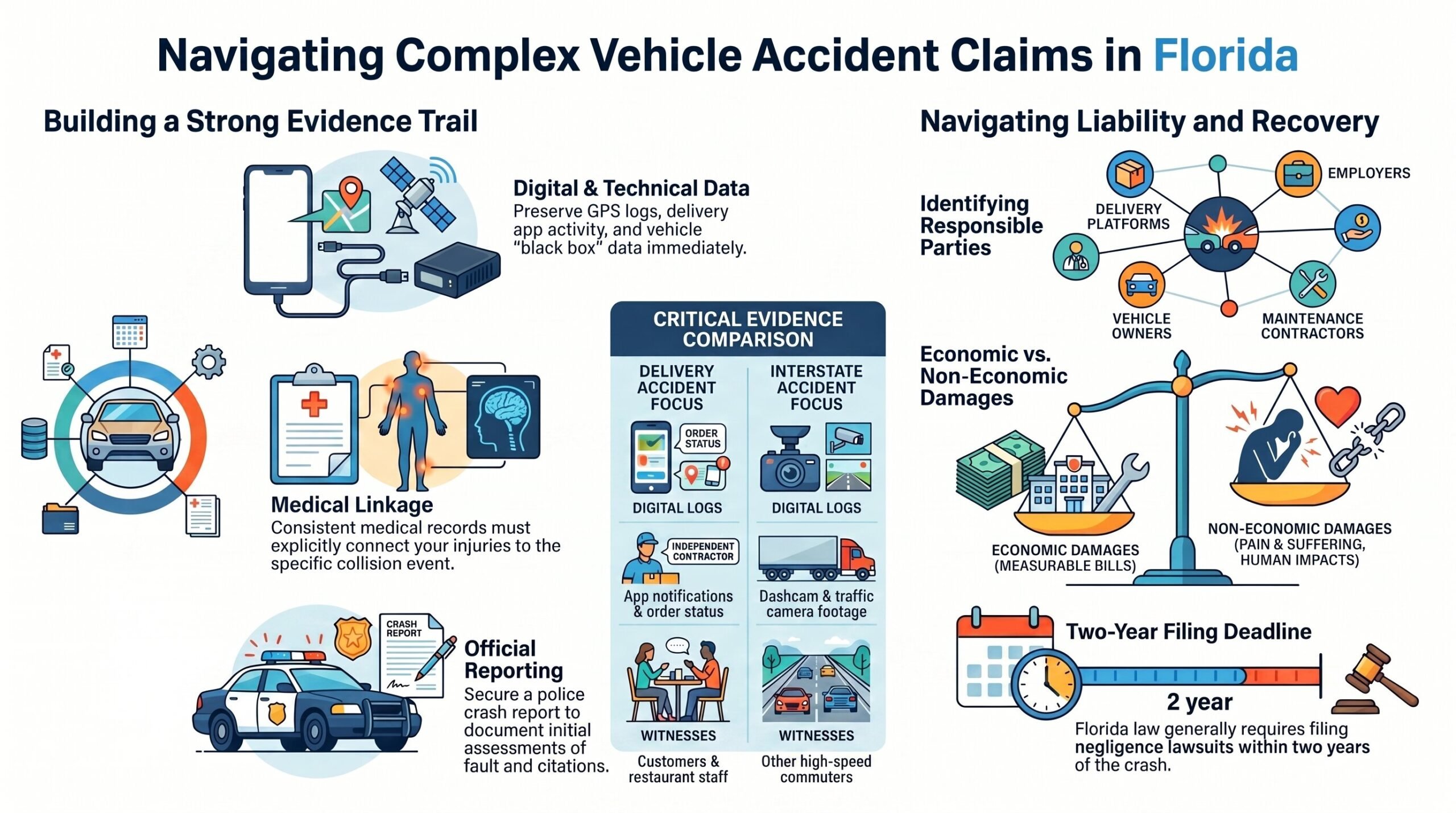 Florida Vehicle Accident Claims Guide