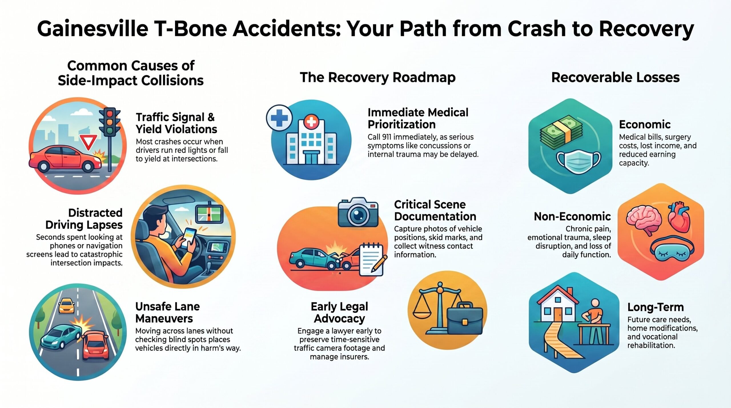 Gainesville T-Bone Accident Recovery Guide