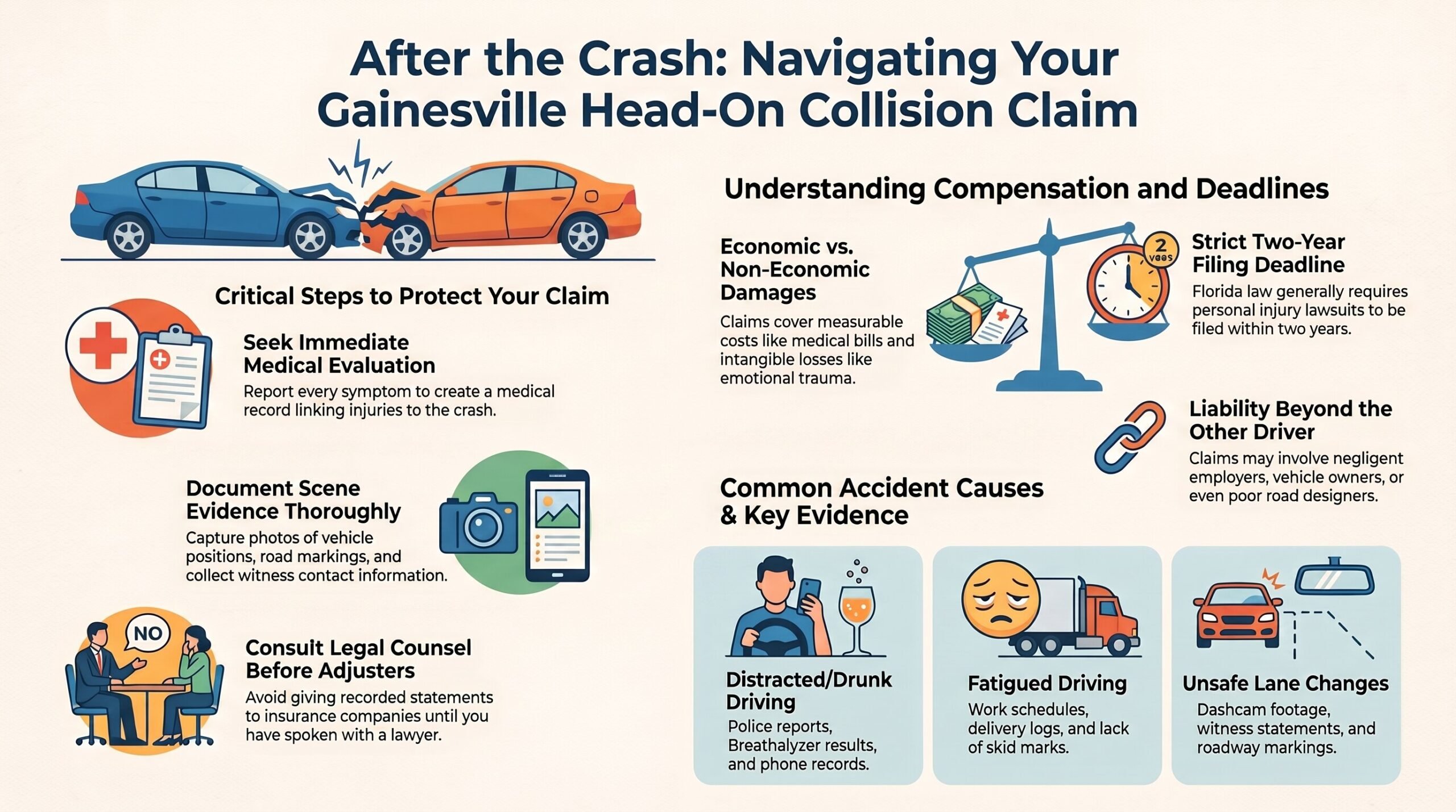 Head-On Collision Claim Guide