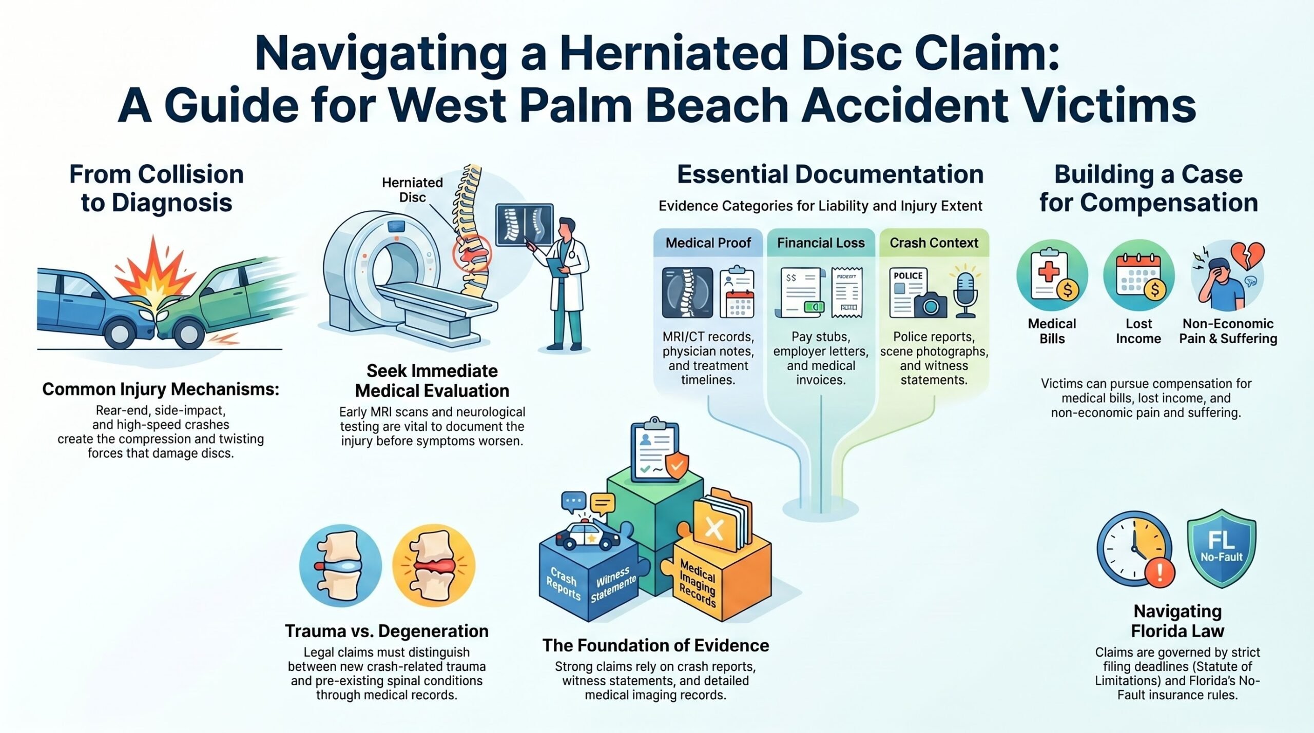 Herniated Disc Accident Claim Guide