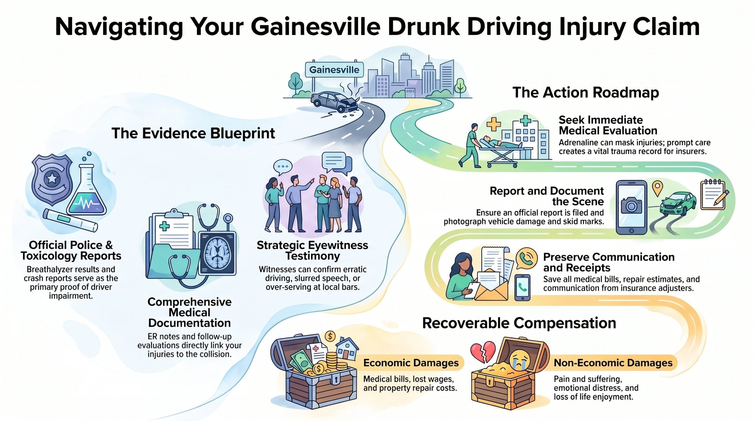 Navegando Reclamos por Lesiones en Gainesville